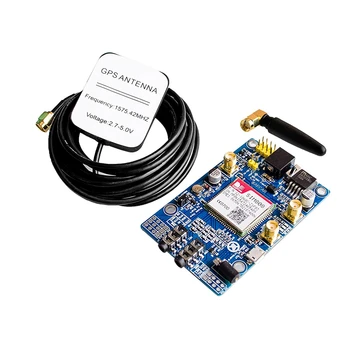 SIM808 Modulul GSM GPRS GPS Consiliul de Dezvoltare IPX SMA cu Antena GPS pentru Arduino, Raspberry Pi Suport 2G 3G 4G SIM Card