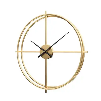 Simplu Stil European Mut Fier Ceas de Perete cu Design Modern Biroul de Acasă Decor Decor de Perete Ceas de Perete reloj de pared