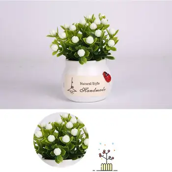 Simulare Auto Ornamente Vegetale Verzi Minunate Plante Crizantema Trandafir Lavanda Masina Decor