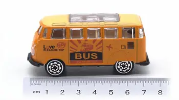 Simulare clasic mașină de jucărie,1:64 scară aliaj de autobuz,camion, masina de jucării,6pcs Colectare model de jucărie,copilul de cadouri, en-gros,transport gratuit
