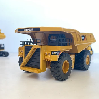 Simulare de 1:64 Aliaj PISICA Carter Inginerie Model de Jucărie Mașină de turnat sub presiune Dump Camion Buldozer Excavator Vehicul de Colectie Cadou