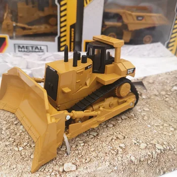 Simulare de 1:64 Aliaj PISICA Carter Inginerie Model de Jucărie Mașină de turnat sub presiune Dump Camion Buldozer Excavator Vehicul de Colectie Cadou