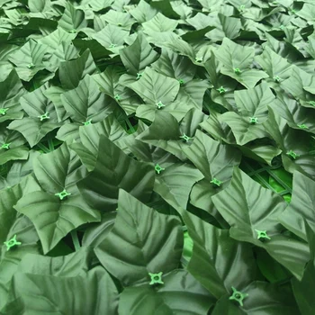 Simulare Gard Net Plante Rattan Gard Parapet Decor 0.5*1m 1buc Frunză Verde*
