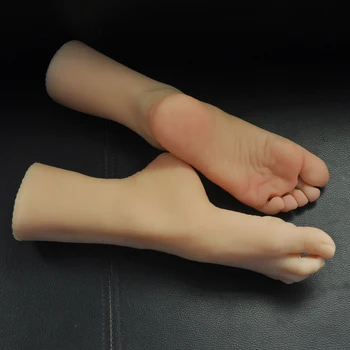 Simulare picior model de fotografiere afișa elemente de recuzită picior terapia prin pictura de predare ciorapi de mătase