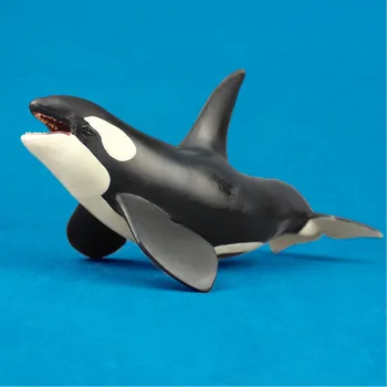 Simulare Sea World Animal Figuri Solide De Simulare Realist Mici Ucigaș Balena Modele Pentru Copii Cognitive Balena Jucarii Cadou