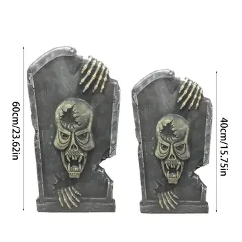 Simulare Tombstone Halloween Partid Decor Casa Bantuita Înfricoșător Spumă De Piatră Mormânt Ornamente Scena Oribilă De Decor Elemente De Recuzită