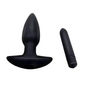 Singură Frecvență G-Spot Sex Erotic Produsele De Buna Silicon Butt Plug Anal Jucarii Sexuale Pentru Femei Pentru Orgasm Bărbați Vibrații Anal Plug