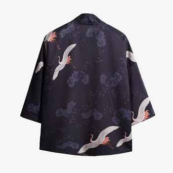 Sinicism Magazin 5XL Barbati Casual Tricou de Imprimare 3D Stil Japonez Kimono Om Deschis Stutch Tricouri Haina Halat de sex Masculin Tricou Harajuku 2020