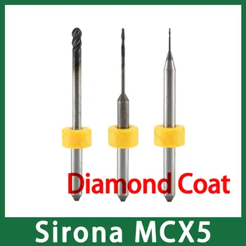 Sirona MCX5 Unelte de Frezat cu Strat de Diamant de Zirconiu