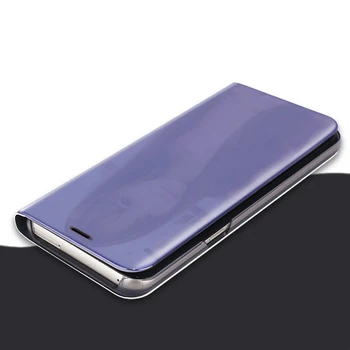 SIXEVE Caz Flip Pentru Samsung Galaxy J7 Neo NXT Max Pro Core Plus Prim-J, 7, J7 2017 UE de Lux Smart View din Piele Capac transparent