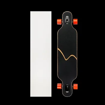 Skateboard Nou Autocolant Adeziv Transparent Șmirghel Pentru Scutere Longboards Dublu Rocker Placi