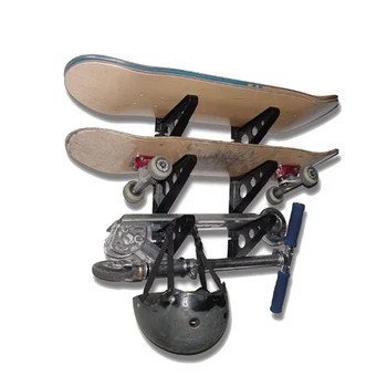 Skateboard Rafturi de Depozitare pe Perete Suport de Montare Cârlige Cuier interior Show Standuri a se Potrivi Toate Dimensiunile Skateboard Longboard Stick de Hochei
