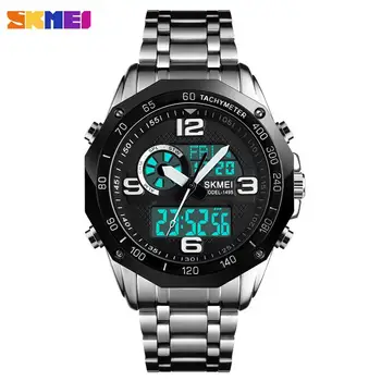 SKMEI 2021 Top Brand de Lux, 3 Numărătoare inversă de Timp, Cronometru Bărbați ceasuri Impermeabil de sex Masculin Ceas de mână Ceas Relogio Masculino 1495