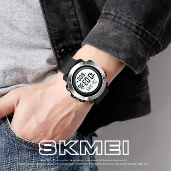 SKMEI Brand Bărbați Ceas Digital Chrono Bratara Impermeabil Bărbați Ceas Casual Sport în aer liber Ceasuri de sex Masculin Ceas Electronic