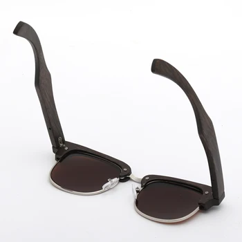 SKYDOVE Semi-fără ramă Lemn Real ochelari de Soare ochelari de Soare Barbati Brand Nuanțe de Designer Pentru Femei de Lux