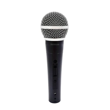 Sm58s prin cablu karaoke microfon handheld cântând vocal biserica profesor sm58lc dinamic microfon cu comutator on/off