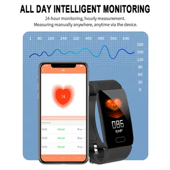 Smart Band Tensiunea T1 Monitor De Ritm Cardiac Fitness Tracker Ceas Inteligent De Fitness Brățară Sport Impermeabil Bărbați Femei Copii