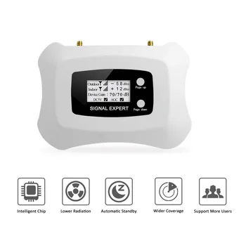 Smart Display LCD 3G 2100 Telefon Mobil Semnal Repeater 3G WCMDA 2100 mhz Mobil Celular Amplificator de Semnal Amplificator de Antena 70dB