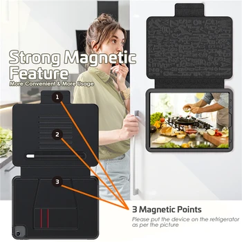 Smart Piele Caz Pentru apple iPad Air 4 10.9 inch 2020 Stand Flip Cover suport de Creion Protecție Completă de Cărți slot de somn/wake auto