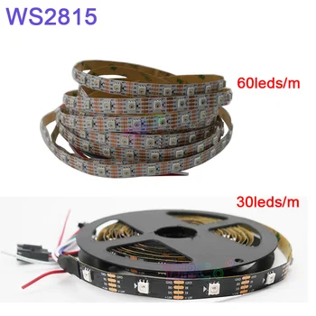 Smart pixel led strip lumina DC12V 50m 5m/lot WS2815 IP30/IP65/IP67;Adresabil Dual-semnal Smart led strip bandă