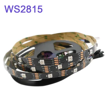 Smart pixel led strip lumina DC12V 50m 5m/lot WS2815 IP30/IP65/IP67;Adresabil Dual-semnal Smart led strip bandă