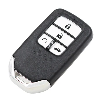 Smart Remote Key Fob 4 Buton 434MHz 47 Cip pentru Honda noul Civic 2016 Odyssey cu HON66 netăiat lama