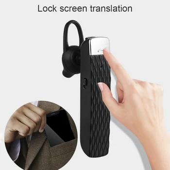 Smart Voice Translator Setul Cu Cască Bluetooth 30 De Limbi, Translate Instant Bluetooth5.0 Căști fără Fir în timp Real de Traducere T2