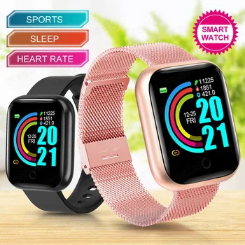 Smartwatch 2020 Femei Ceasuri Inteligente Copii Încheietura mîinii Ceas Sport Barbati Bluetooth Fitness Brățară Auzi Rata Tracker Pentru iPhone Android