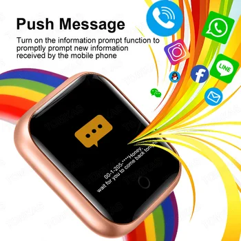 Smartwatch 2020 Femei Ceasuri Inteligente Copii Încheietura mîinii Ceas Sport Barbati Bluetooth Fitness Brățară Auzi Rata Tracker Pentru iPhone Android