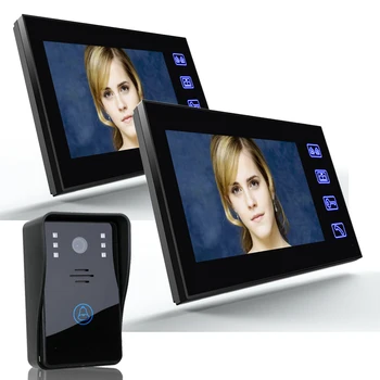 SmartYIBA Video Interfon 7 Inch cu Fir usa video camera cu monitor Impermeabil/Camera IR Vizual Interfon Audio bidirecțional