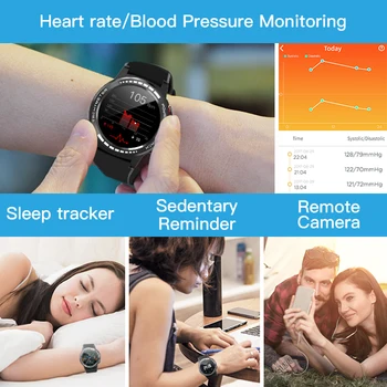 SMAWATCH Bărbați Ceas Inteligent M7 Smartwatch Femei GPS, Busola, Barometrul de Fitness Sport Bluetooth Asteptare Ceasuri Inteligente