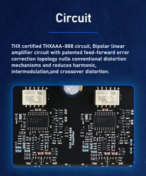 SMSL SH-9 THX AAA Amplificator pentru Căști AMP 2 Poziții de Comutare a Obține RCA/XLR Intrare 6.35 Echilibrat de Ieșire pentru Sistem Desktop SH9