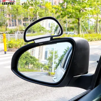 Snap Mod pentru Parcare Auxiliar Reglabil Unghi Larg Auto Retrovizoare Oglindă Auxiliar Masina Blind Spot Mirror Convex Oglinda retrovizoare