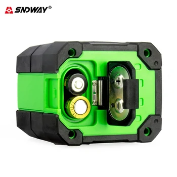 Sndway de auto-nivelare cruce linie laser de nivel 2 linie Verde/Rosu lazer nivelul instrument laser orizontale, verticale la nivel de dispozitiv