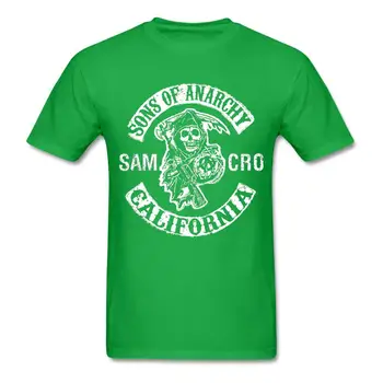 SOA Sons of anarchy la SAMCRO Clasic de înaltă definiție Print T-Shirt de Moda Hip Hop maneca scurta din Bumbac Casual Mens T-Shirt