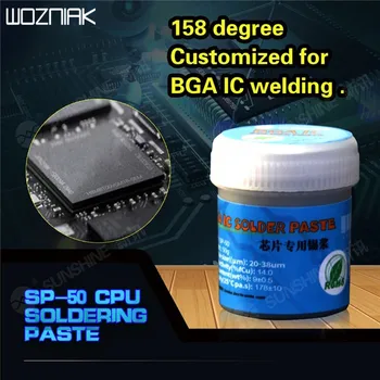 SOARE pasta de lipire fără Plumb întreținere de lipit staniu 158 Gradul de Topire a Subliniat BGA IC CPU Pasta de Lipit Pentru Telefonul Mobil