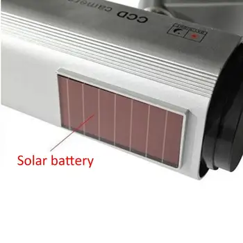 Solar Power LED-uri aparat de Fotografiat CCTV False de Securitate aparat de Fotografiat în aer liber Manechin de Supraveghere