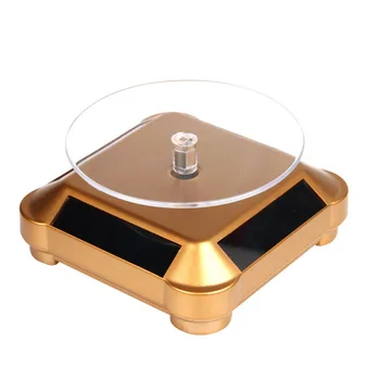 Solar Prezenta 360 Rotativ Automat Placă Turnantă Organizator De Bijuterii Colier Brățară Ceas Telefon Display Stand B88