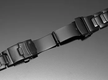 Solide din oțel inoxidabil curea pentru casio g-shock GW-3500B/GW-3000B/GW-2000/G-1000 curea de ceas negru Bratara band