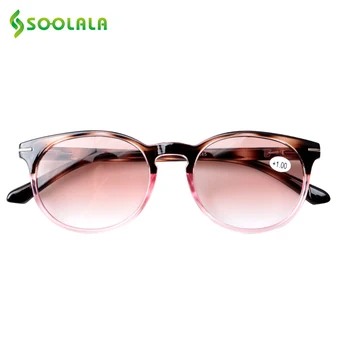 SOOLALA 3pcs arc Balama Rotund ochelari de Soare Ochelari de Lectură a Femeilor de Bărbați, Spectacol Presbyopic Ochelari Ochelari +1.0 1.5 2.0-4.0