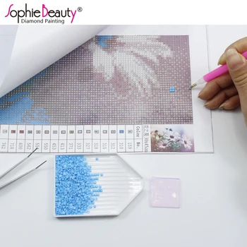 Sophie Frumusețea Noul Diamant Pictura Broderie Cusatura Cruce Pătrat Cristal Seturi De Drăguț Mouse-Ul Mozaic Kit De Perete Manual Picture Arts
