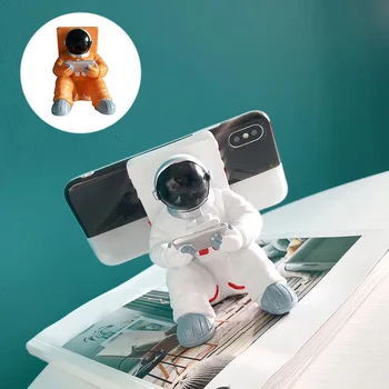 Spaceman Suport de Telefon Mobil 3D Astronaut Figurine Non-Alunecare Stand Universal de Telefon de Sprijin a Suportului de Bază Baiat Cadou de Ziua de nastere