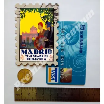 Spania vinil suvenir magnet de epocă turistice poster