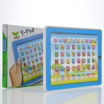 Spaniolă jucărie de învățare Alfabet pentru copii Tableta Punct de Citit Touch Permit Laptop Jucarii Educative pentru Copii Cadouri