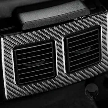 Spate De Aer Condiționat De Cadru Țese Textura Fibra De Carbon Autocolant Pentru Dodge Challenger 08-14 Styling Auto Accesorii Hellcats