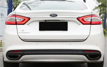 Spate din Oțel inoxidabil Coada Ușa Hayon Benzi Tapiterie Auto Styling Accesoriu Decor Pentru Ford Mondeo MK5 2016 2017 2018