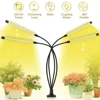 Spectru complet Sulike USB LED-uri Cresc Light 40W phytolamp pentru plante cultivator Plante de Interior, Flori Cresc Cort semințe de flori