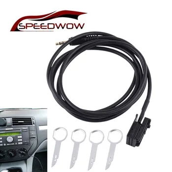 SPEEDWOW 12V 3.5 mm Mașină Automată, Interfață AUX-in Adaptor Audio Pentru Ford Focus Mondeo C-Max S-Max 6000 CD AUX de Intrare a Cablului Cablu MP3