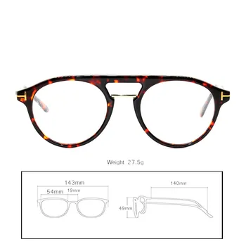 SPEIKO 675 ochelari de Înaltă calitate cadru pilot stil de ochelari de bărbați și femei ochelari cadru de mare Poate fi miopie /ochelari de citit TF0675