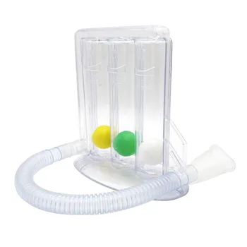 Spirometria Formare de Trei Minge Instrument Exercițiu de Respirație Chirurgicale de Reabilitare pentru de Vârstă Mijlocie și Vârstnici